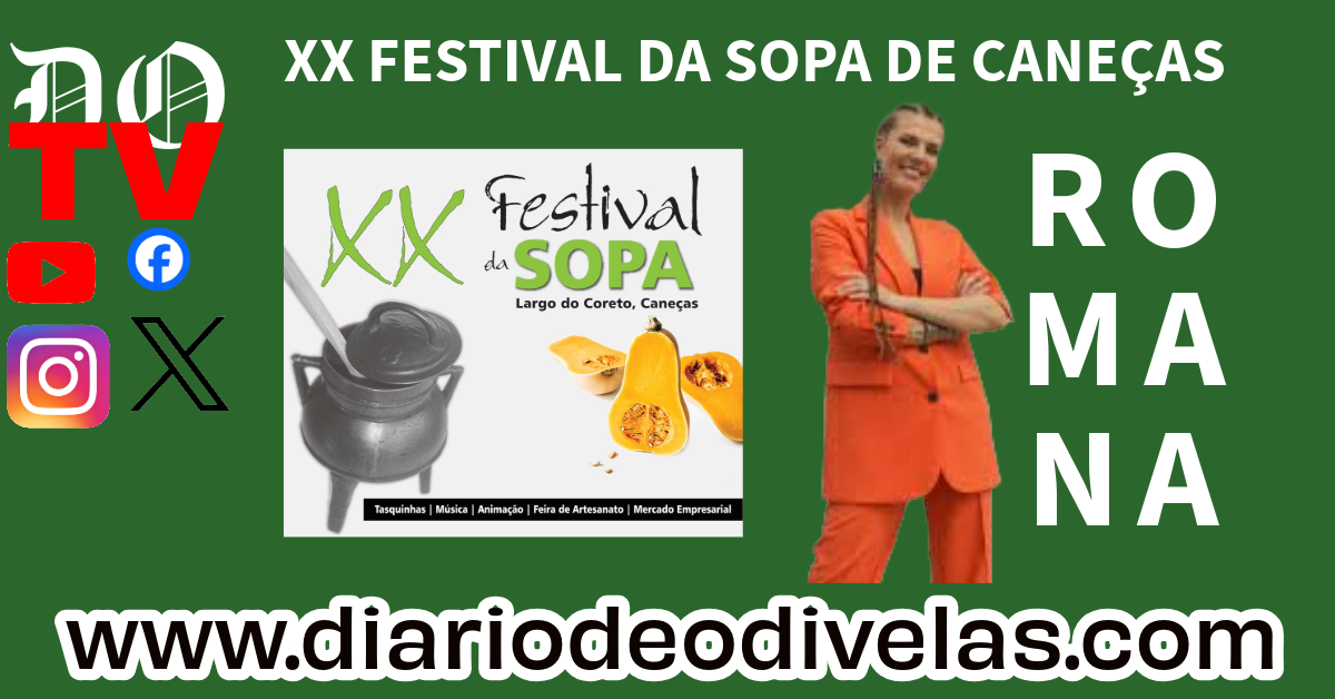 Romana este sábado no XX Festival da Sopa de Caneças