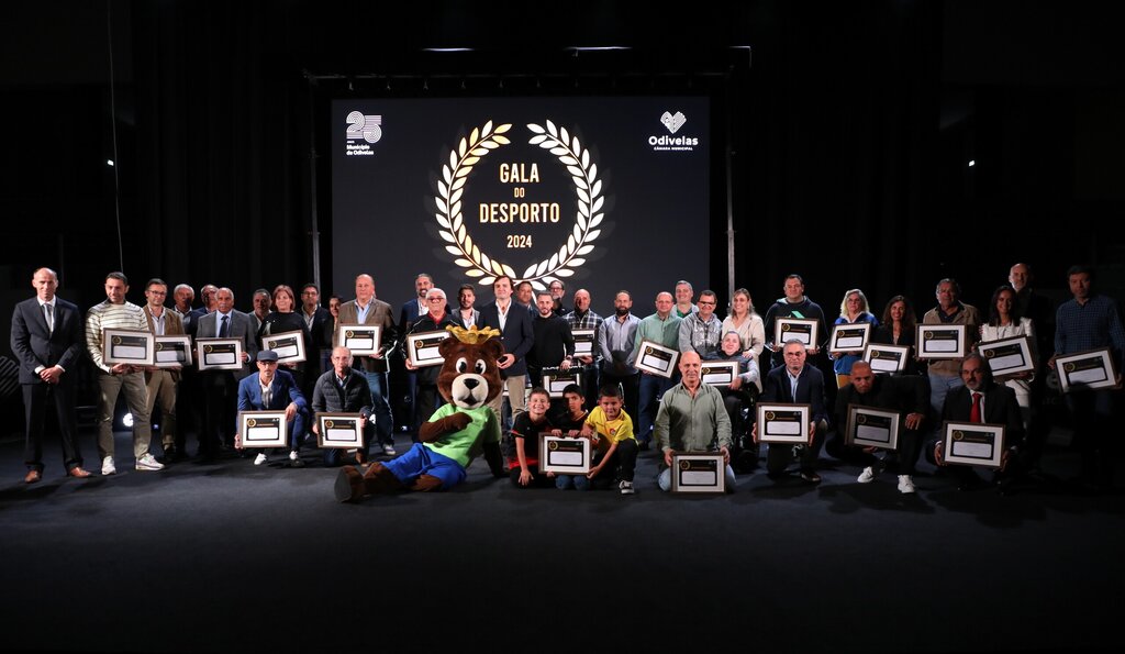 Gala do Desporto 2024 homenageou clubes, treinadores e atletas