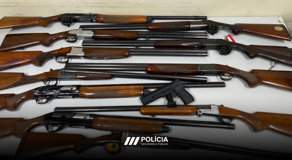 PSP desenvolveu ação de Fiscalização de licenças de uso e porte de arma