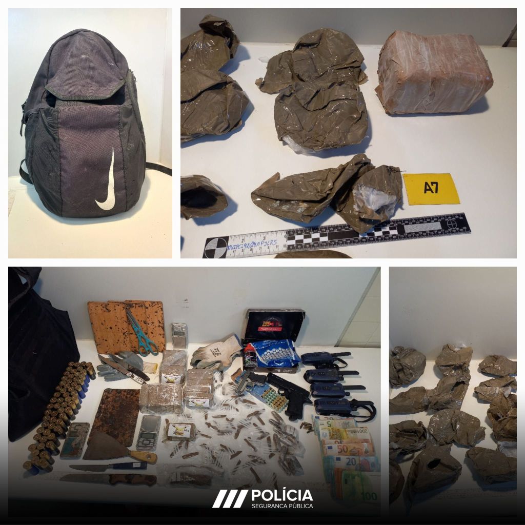 8 detidos em Operação da PSP na Serra DA Luz, Pontinha e Odivelas