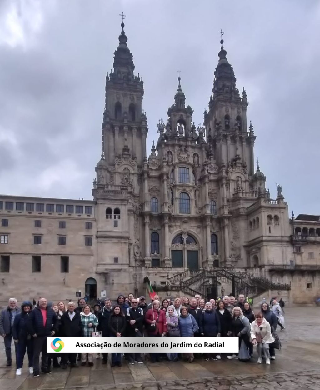 Associação de Moradores do Jardim da Radial assinala 6º. Aniversário com viagem a Santiago de Compostela