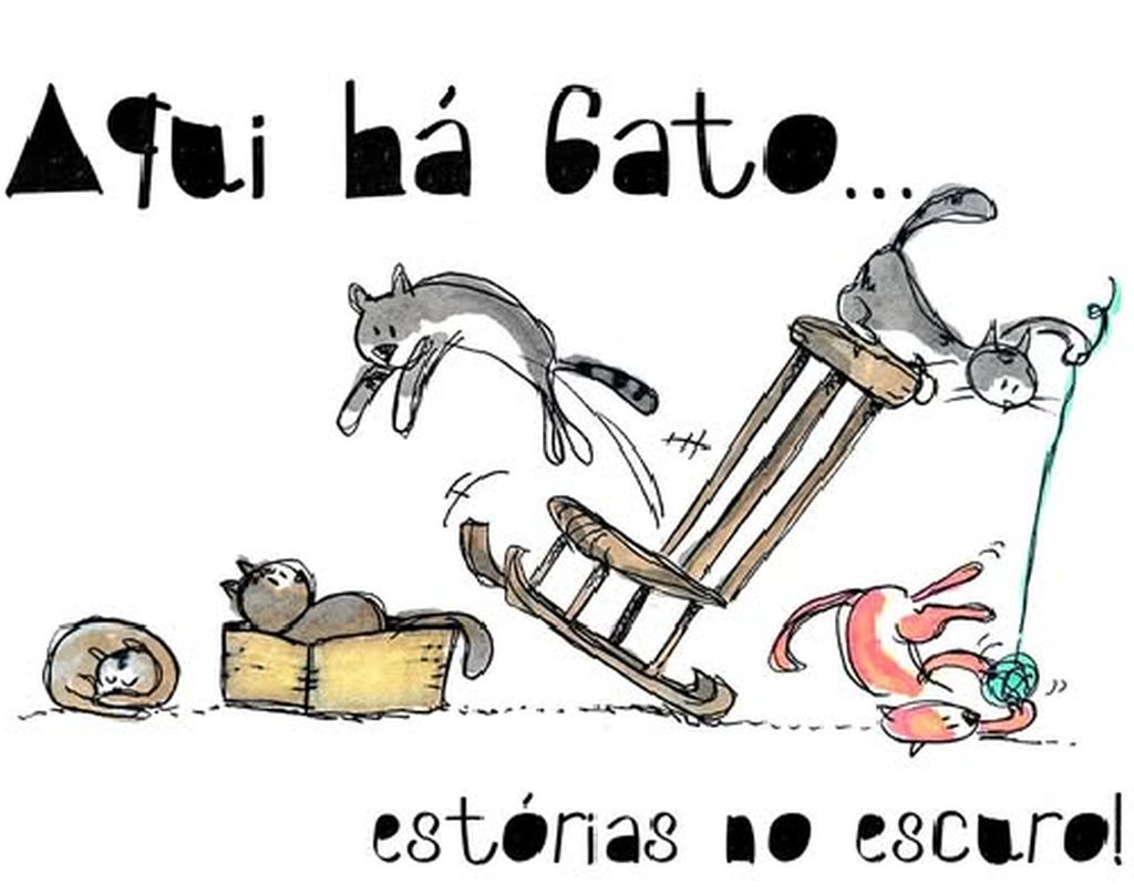 “Aqui há Gato: Estórias no escuro” hoje na BMDD