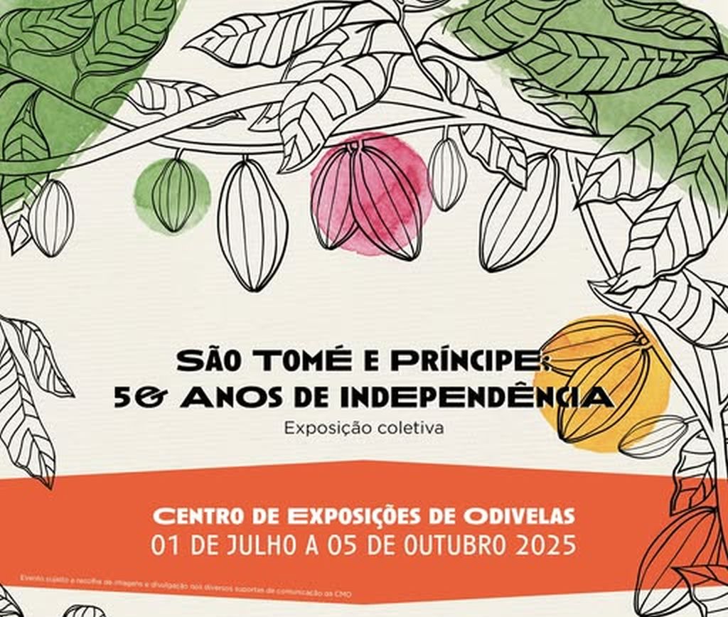 CEO recebe exposição “São Tomé e Príncipe – 50 anos de Independência”