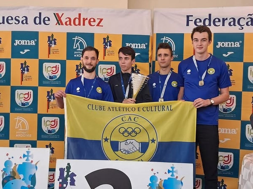 CAC conquista o título de vice-campeão nacional de xadrez por equipas – Soure, julho 2025