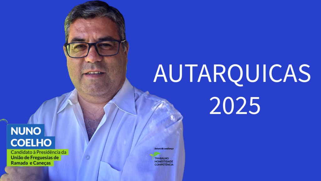 Nuno Coelho é o candidato da CDU à Presidência da União de Freguesias da Ramada e Caneças