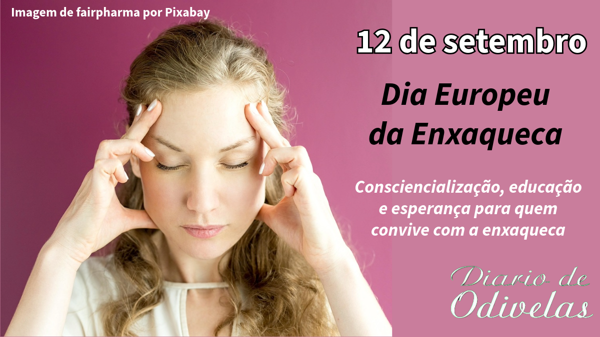 12 de setembro Dia Europeu da Enxaqueca