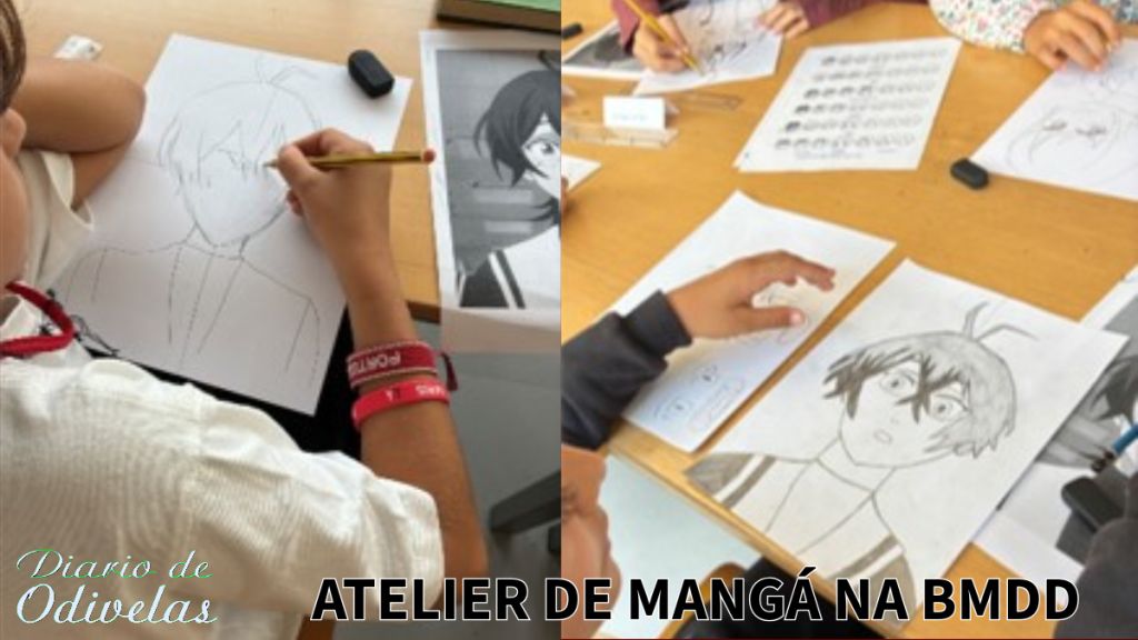 Atelier de Mangá na BMDD