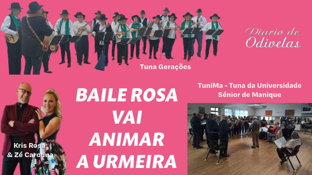 “Baile Rosa”, na Urmeira, assinala mês da Prevenção do Cancro da Mama