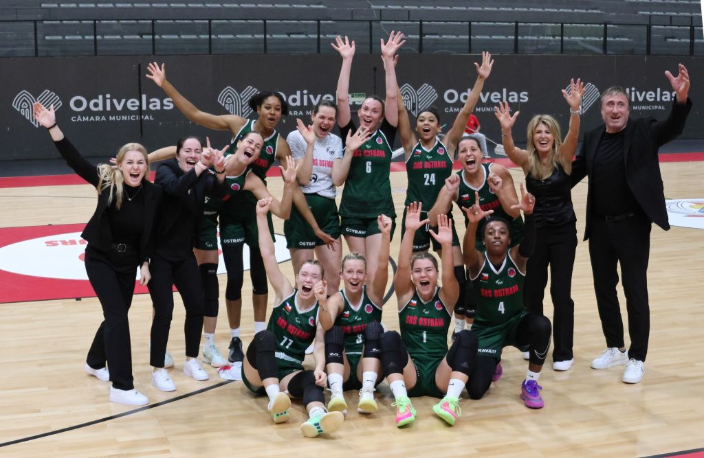 SBŠ Ostrava derrota SL Benfica na 3.ª jornada do Grupo K da EuroCup Women 2025-26