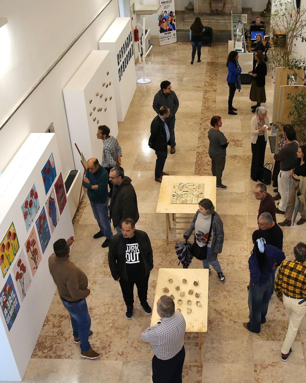 Exposição “LER – Liberdade, Expressão e Realização”  na BMDD