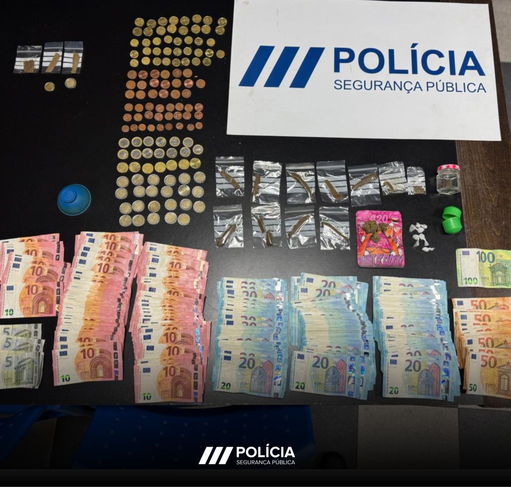 Dois homens detidos, pela PSP;  por posse e tráfico de estupefacientes