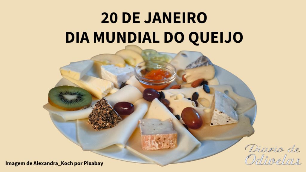 20 de janeiro – Dia Mundial do Queijo