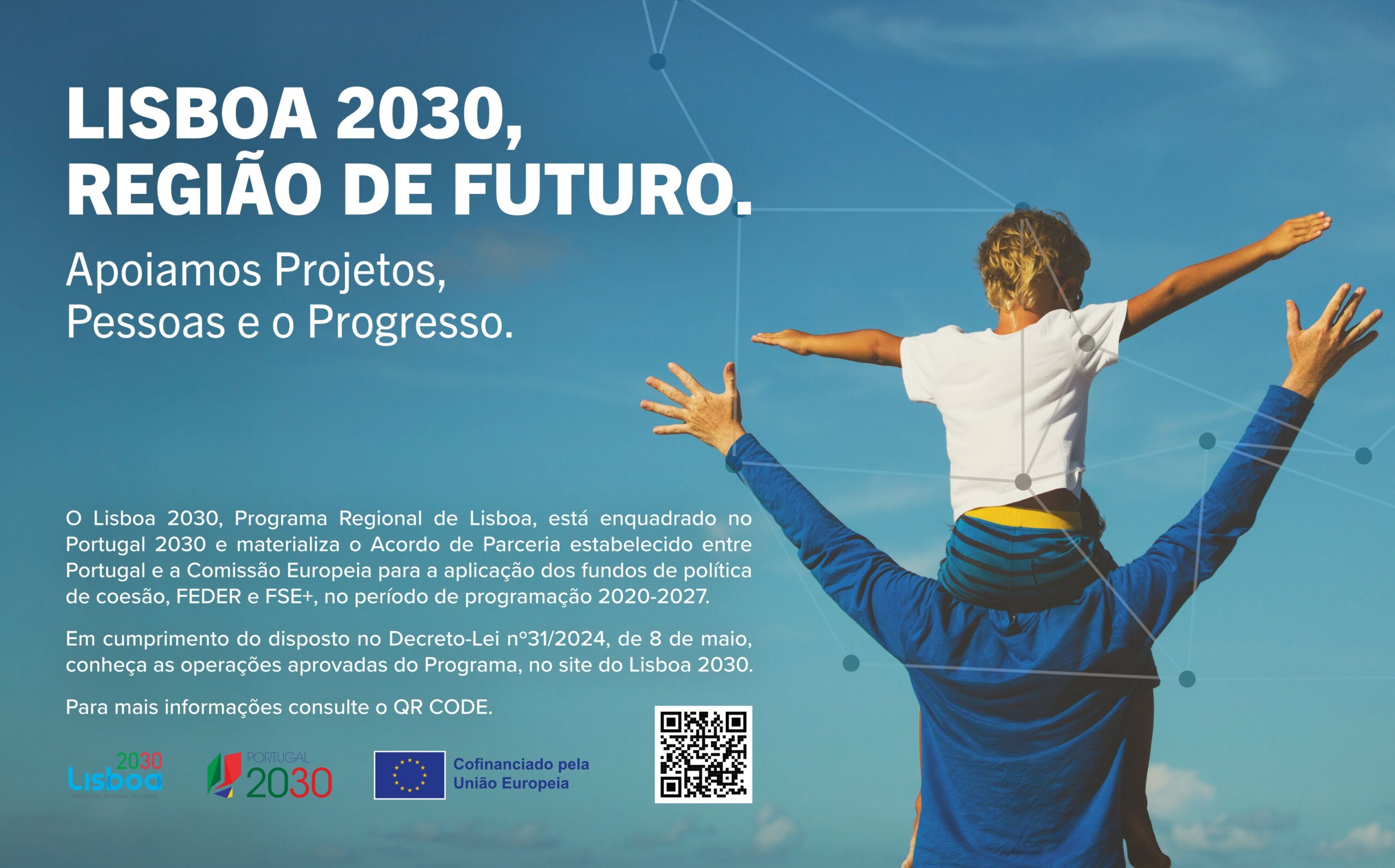 Conheça as operações aprovadas no Programa Lisboa 2030