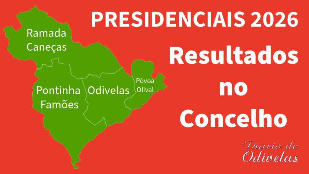 Resultados Presidenciais 2026 no Concelho de Odivelas