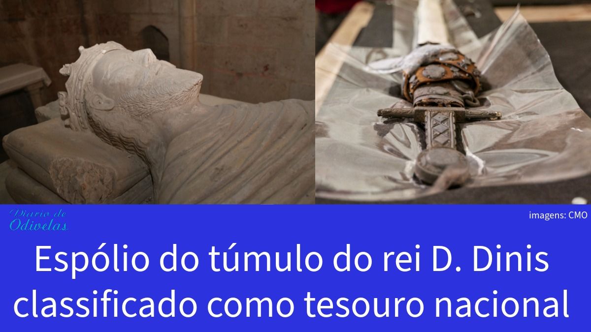 Espólio do túmulo do rei D. Dinis classificado como tesouro nacional