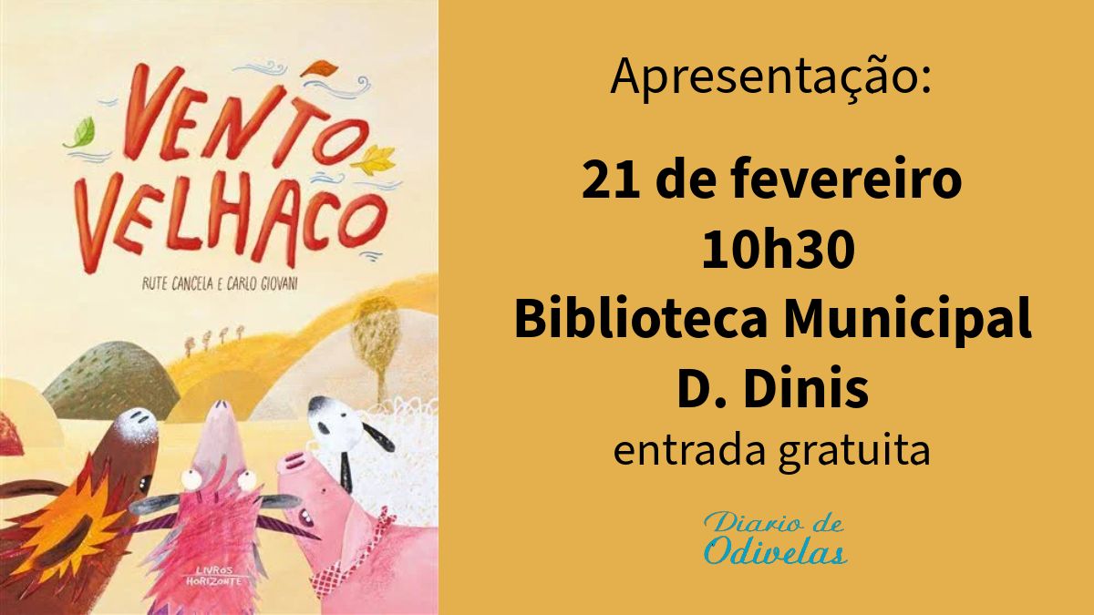 Lançamento do livro ‘Vento Velhaco’ na BMDD