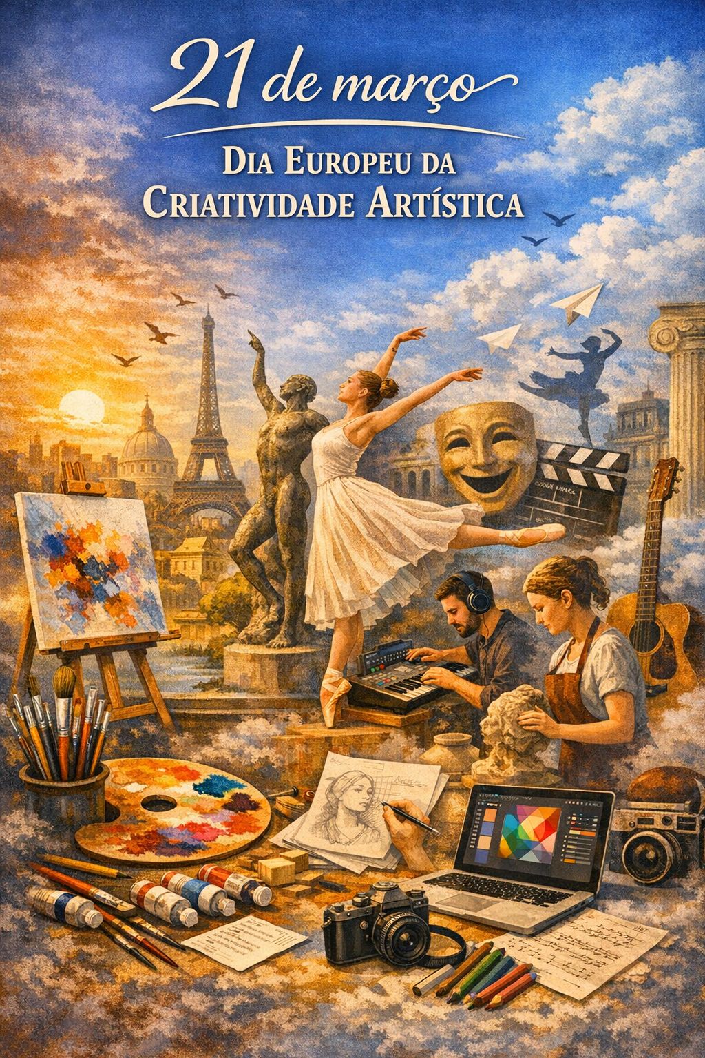 21 de março — Dia Europeu da Criatividade Artística