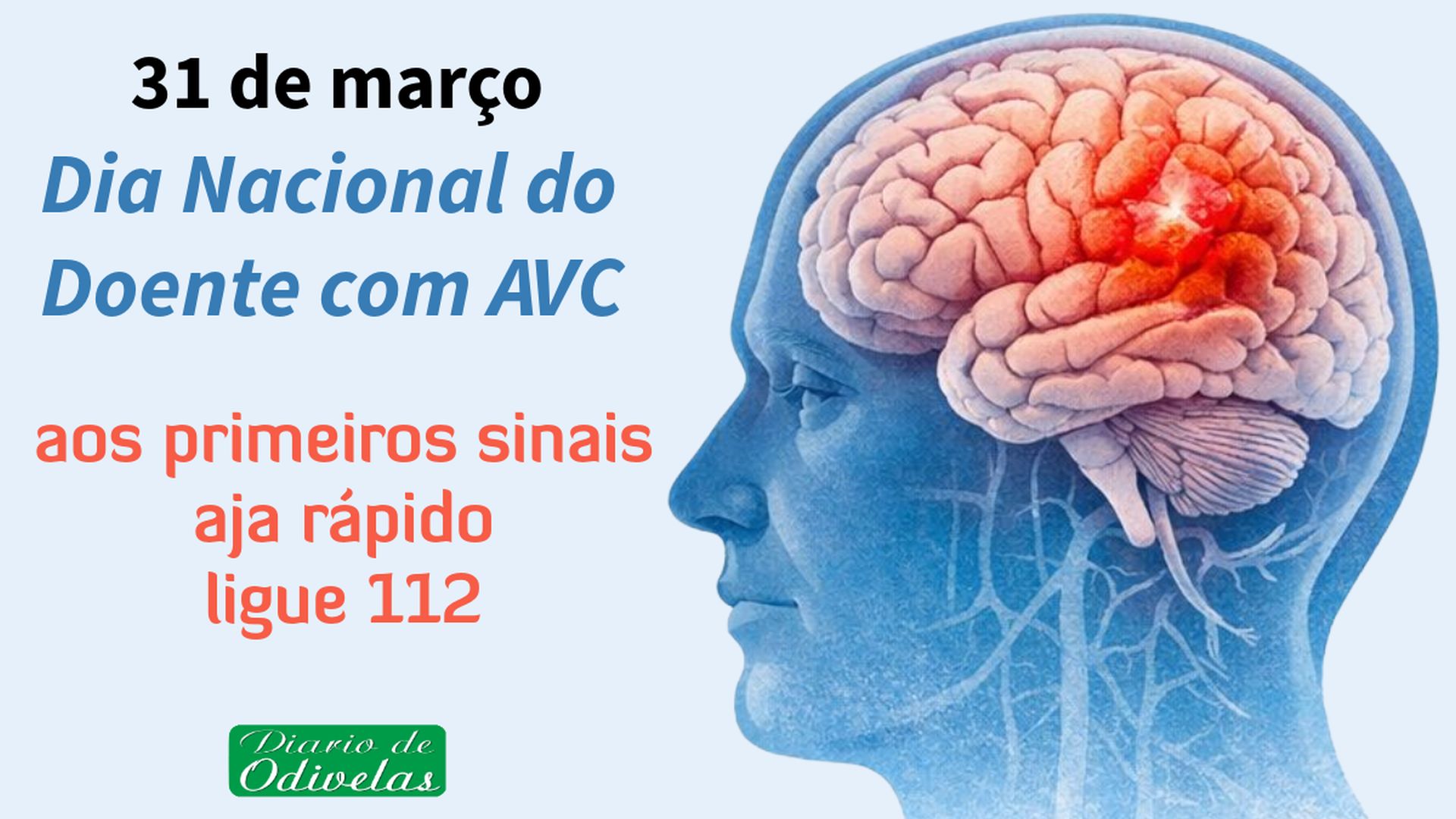 Dia Nacional do AVC — 31 de Março