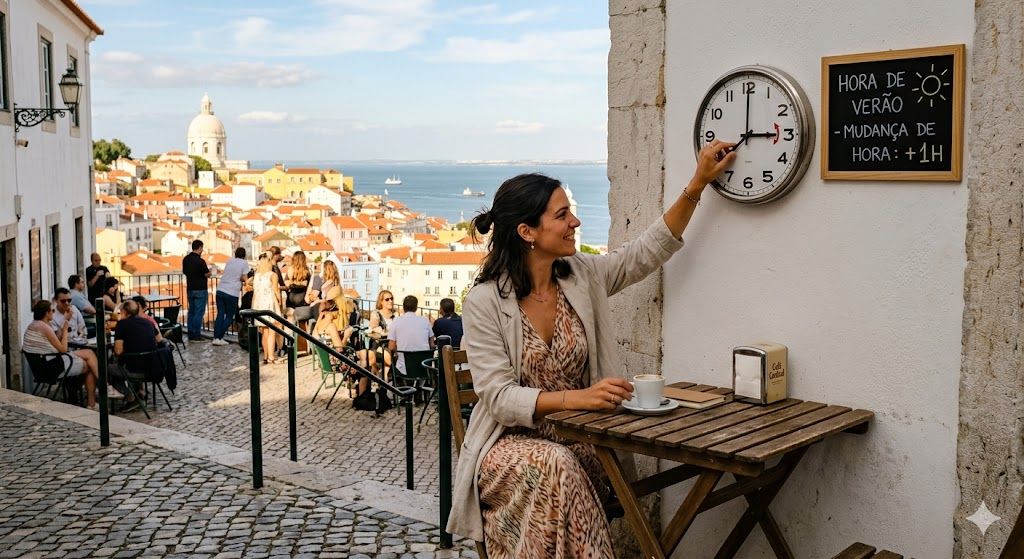 Na madrugada de domingo a hora vai mudar
