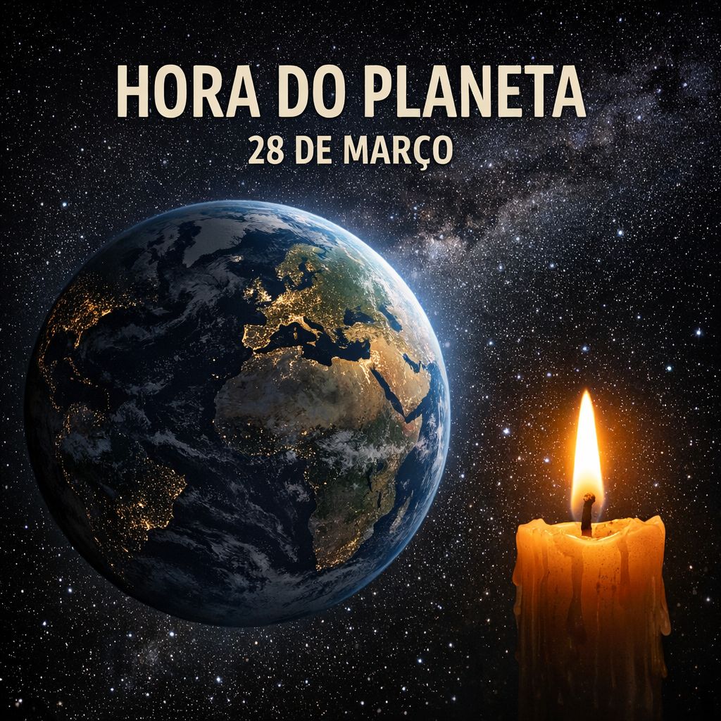 Hora do Planeta — 28 de março  | Um gesto simples que ilumina o futuro