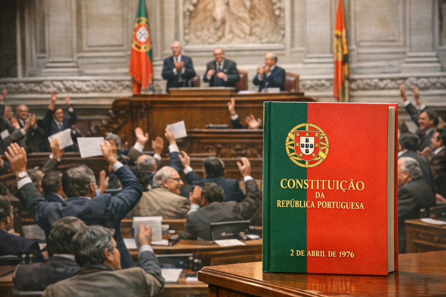 50 anos de Constituição Democrática   