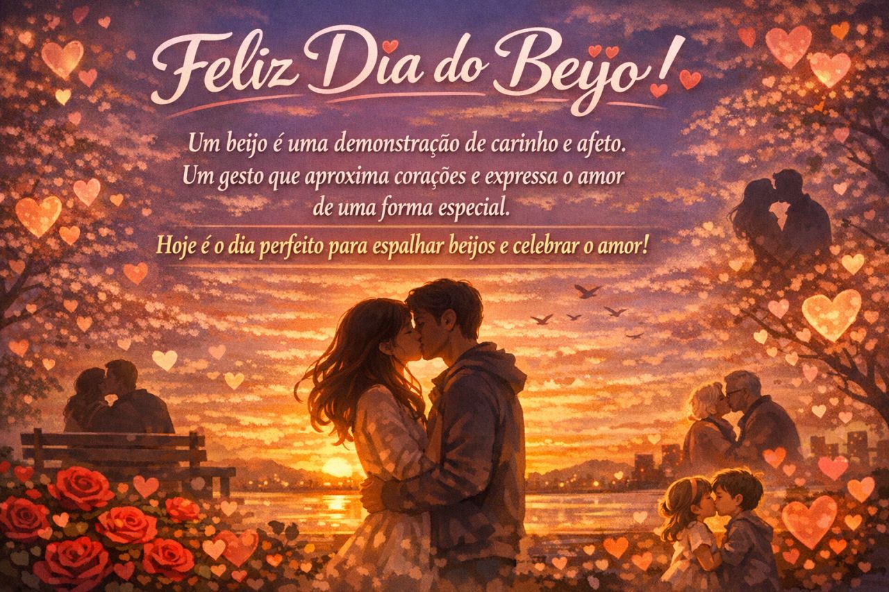 13 de abril – Dia do Beijo