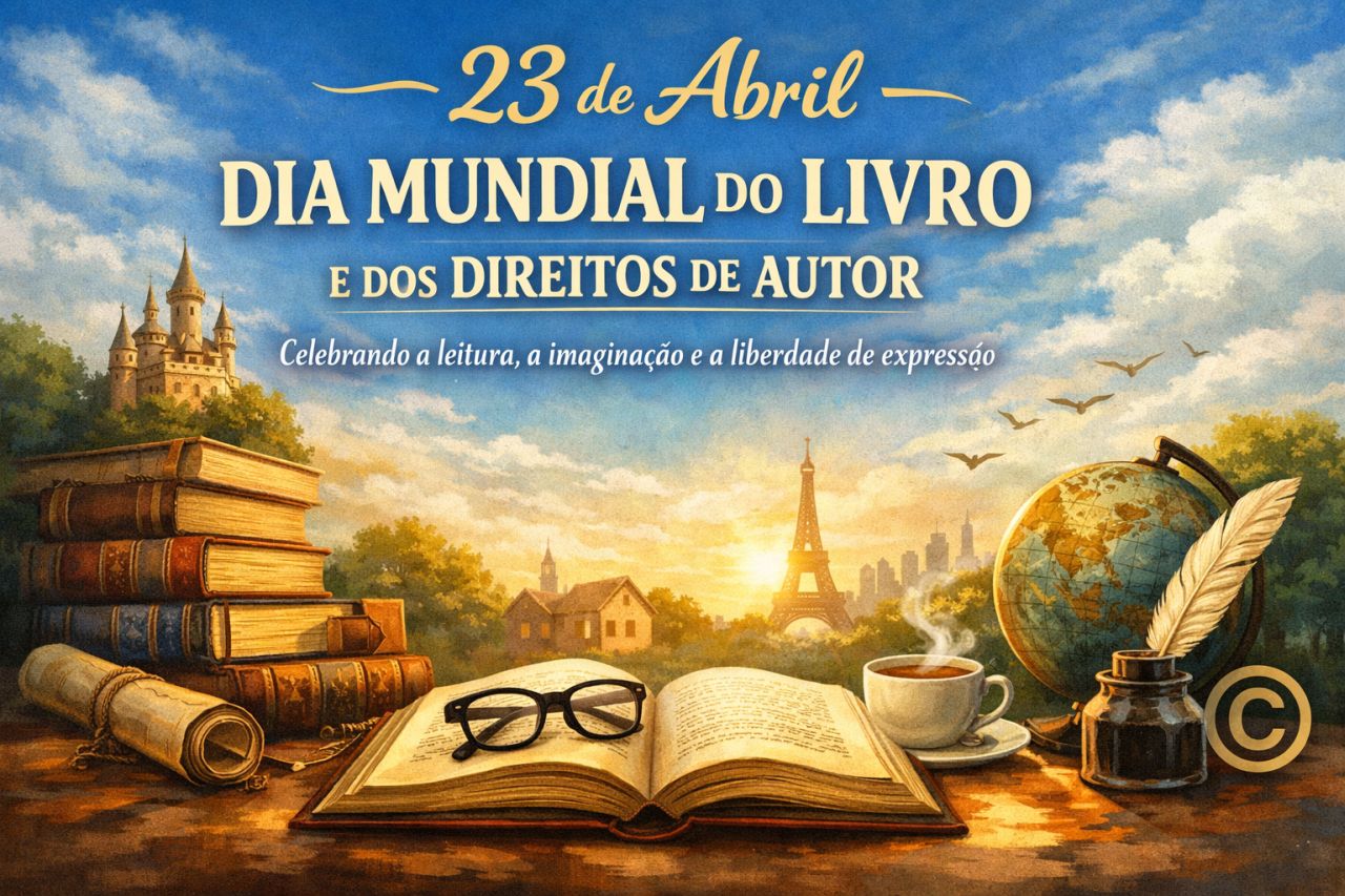 23 de Abril — Dia Mundial do Livro e dos Direitos de Autor
