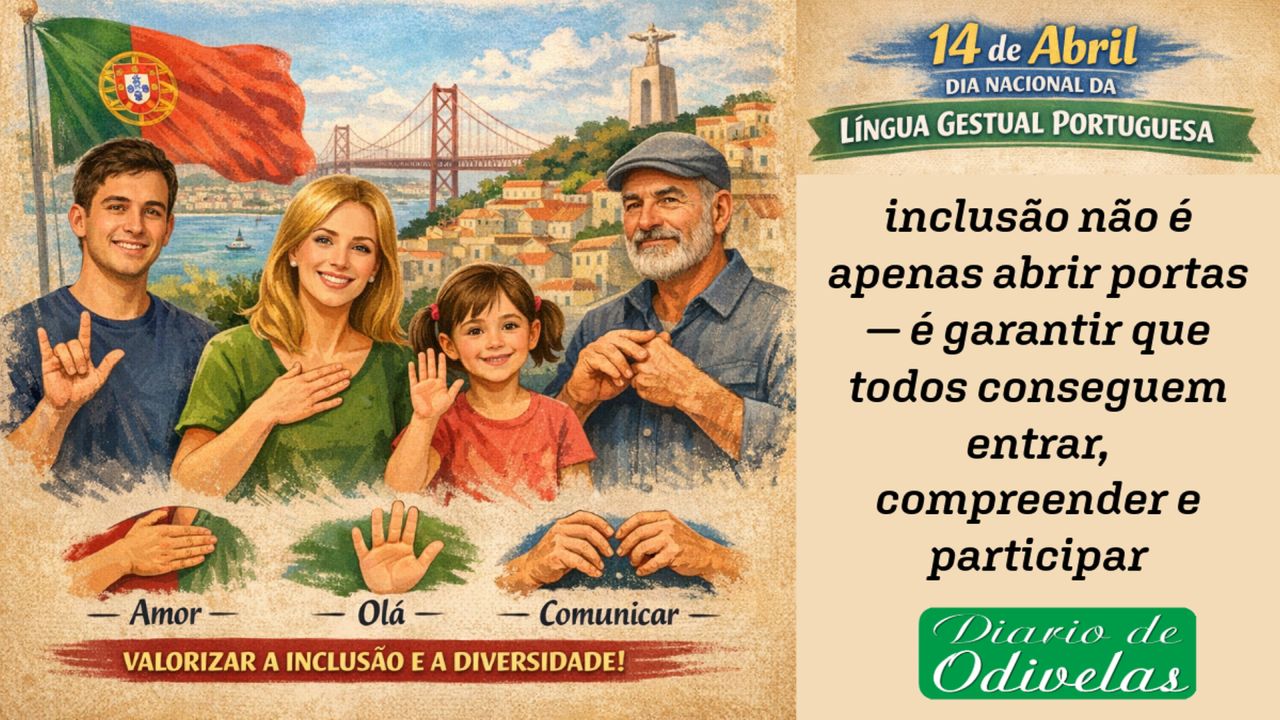 14 de Abril — Dia Nacional da Língua Gestual Portuguesa