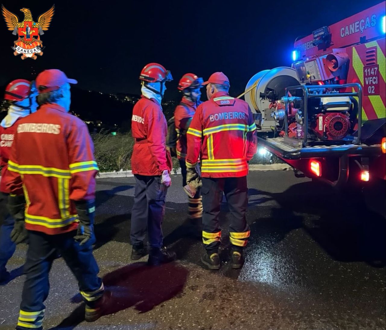 Formação em Incêndios Rurais nos Bombeiros de Caneças