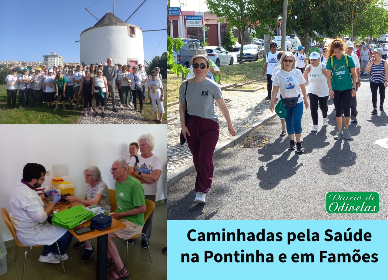 Caminhadas pela Saúde na Pontinha e em Famões