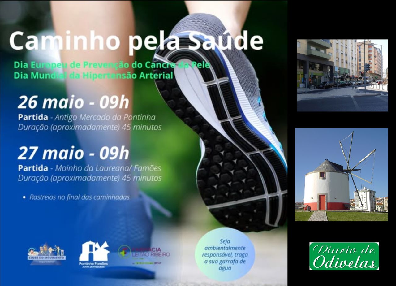 Caminhadas na Pontinha e em Famões