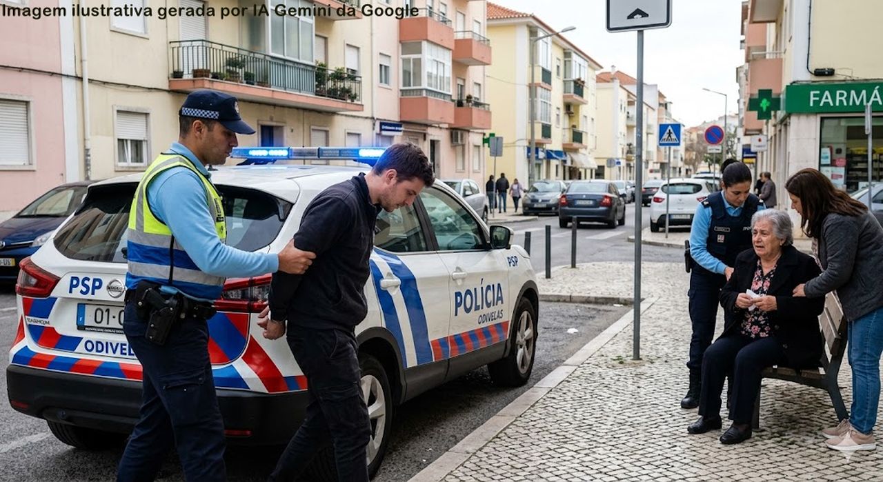PSP deteve ladrão de telemóvel que ficou em prisão preventiva