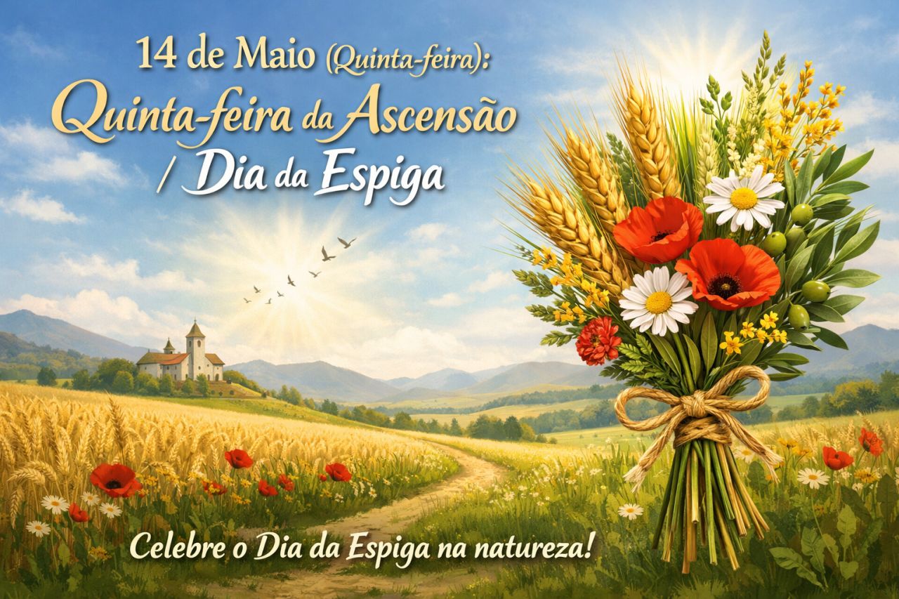 14 de maio — Quinta14 de maio — Quinta‑feira da Ascensão / Dia da Espiga