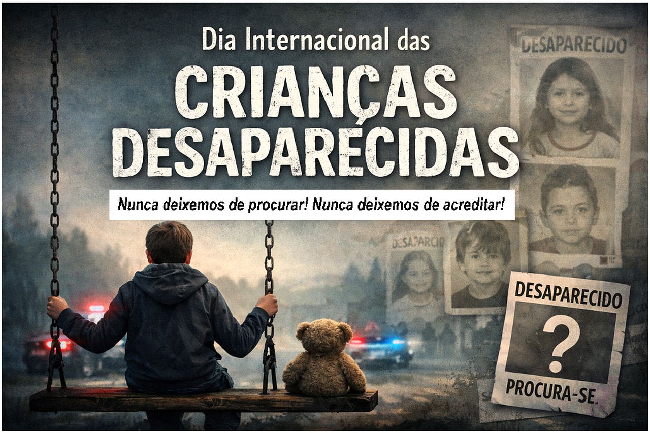 25 de maio — Dia Internacional das Crianças Desaparecidas