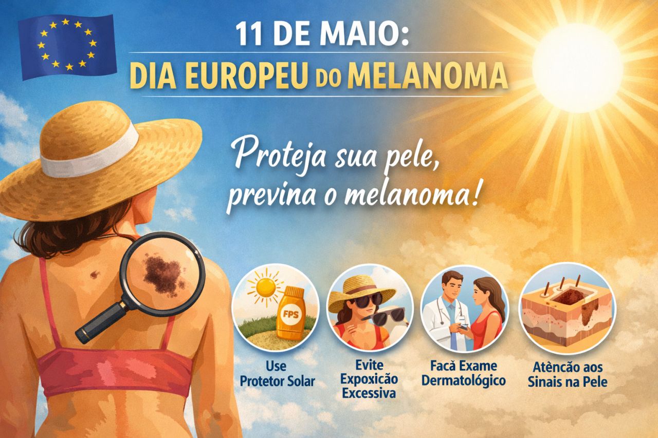 11 de maio — Dia Europeu do Melanoma