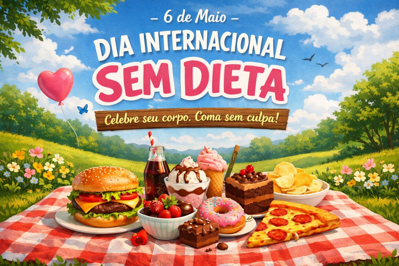 6 de maio — Dia Internacional sem Dieta