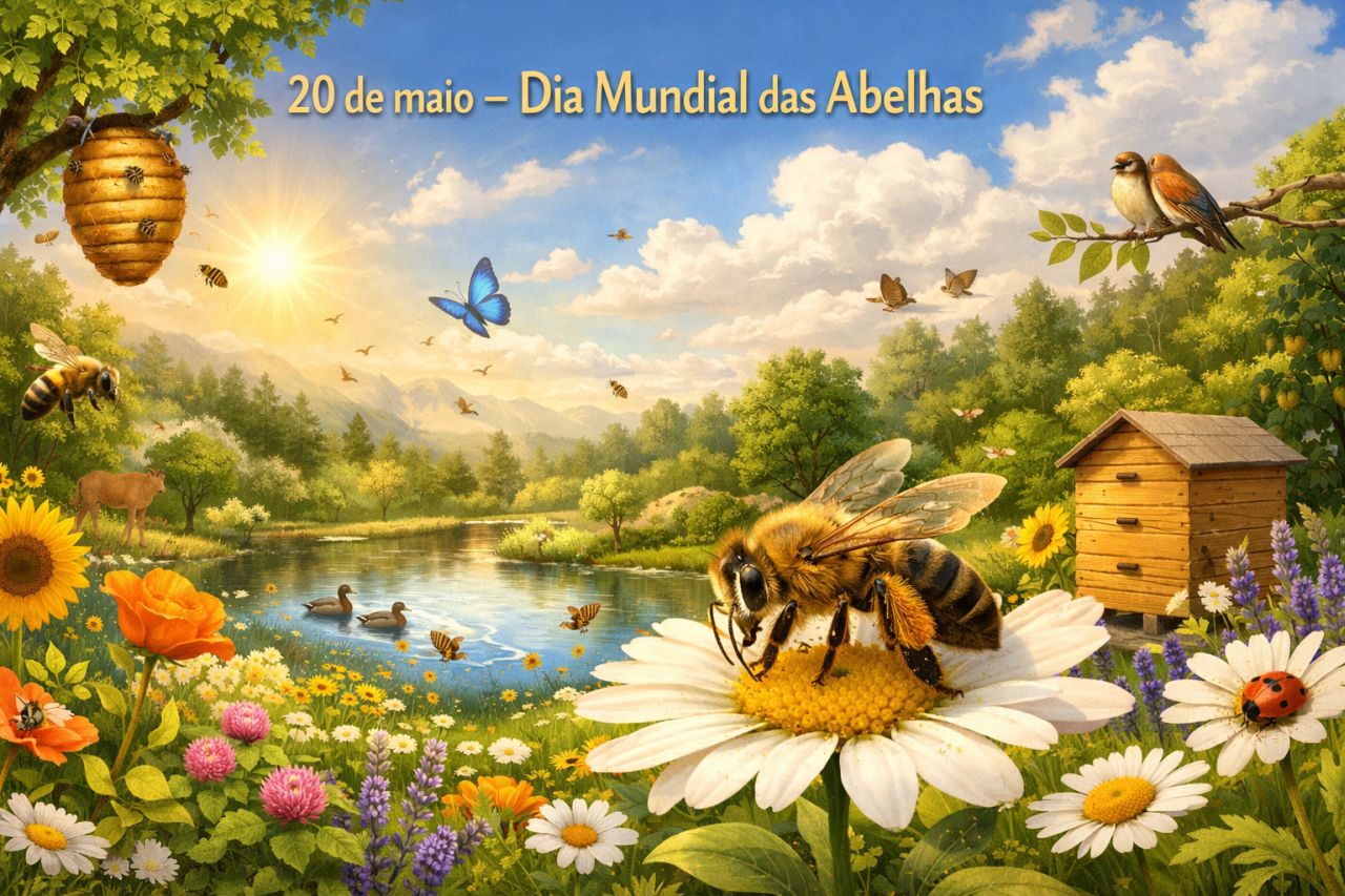 20 de maio — Dia Mundial das Abelhas