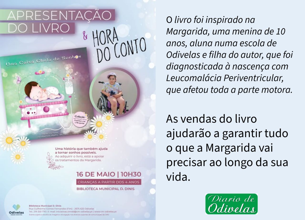 Apresentação do livro e Hora do Conto – “Uma caixa cheia de Sonhos”, na BMDD