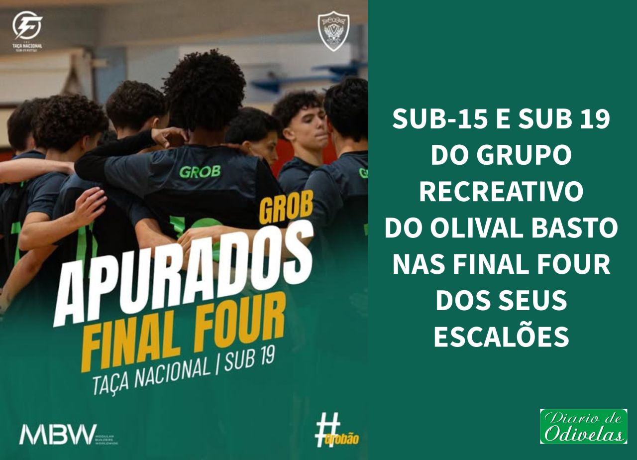 Sub-15 e Sub 19 do Gr upo Recreativo do Olival Basto nas Final Four dos seus escalões