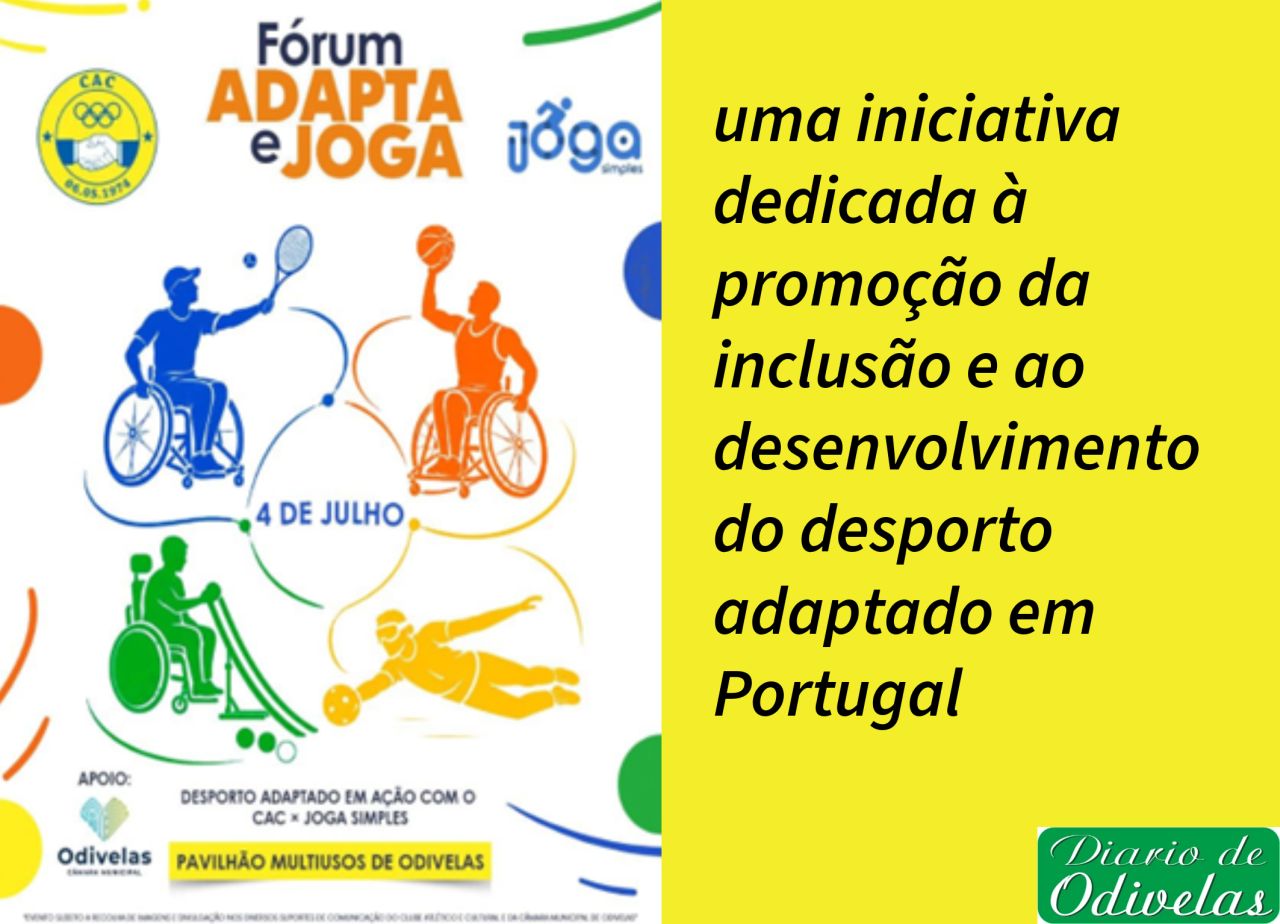 CAC e Joga Simples dinamizam fórum para impulsionar o Desporto Adaptado
