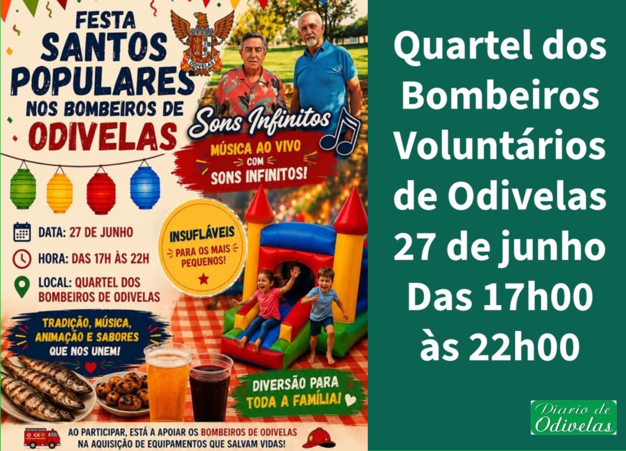 Convívio nos Bombeiros Voluntários de Odivelas