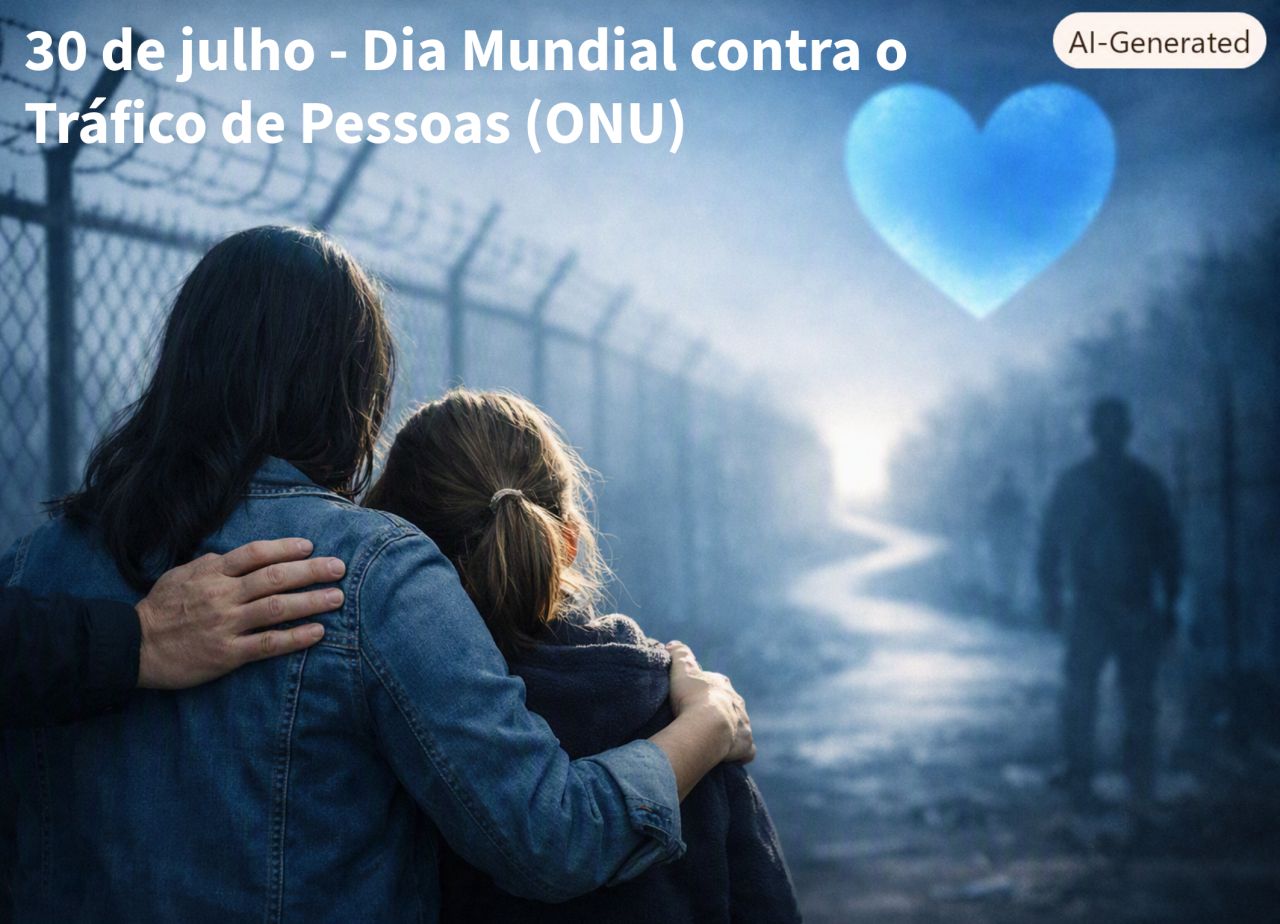 30 de julho – Dia Mundial contra o Tráfico de Pessoas