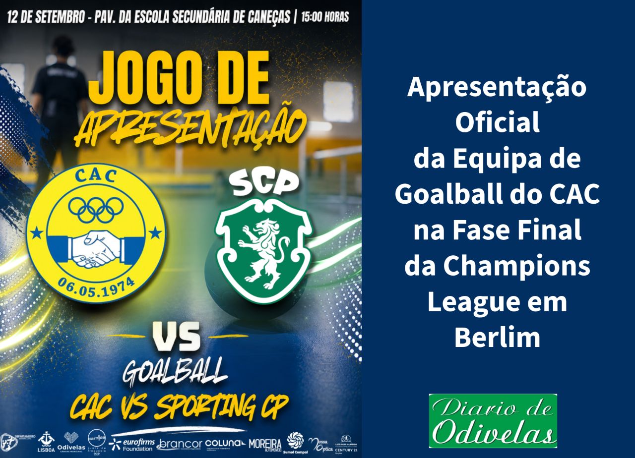Goalball do CAC na Fase Final da Champions League Berlim