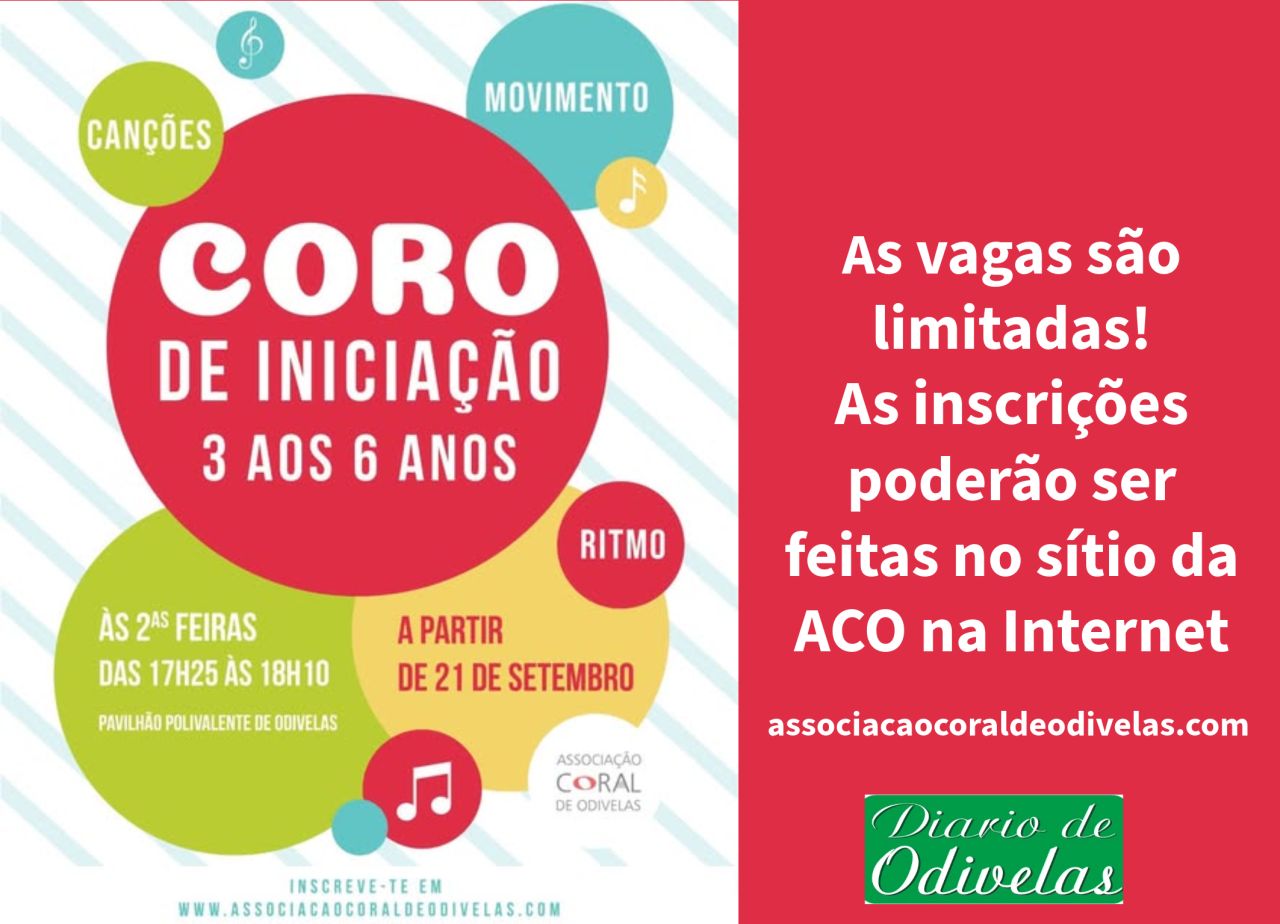 Associação Coral de Odivelas vai ter Coro de Iniciação